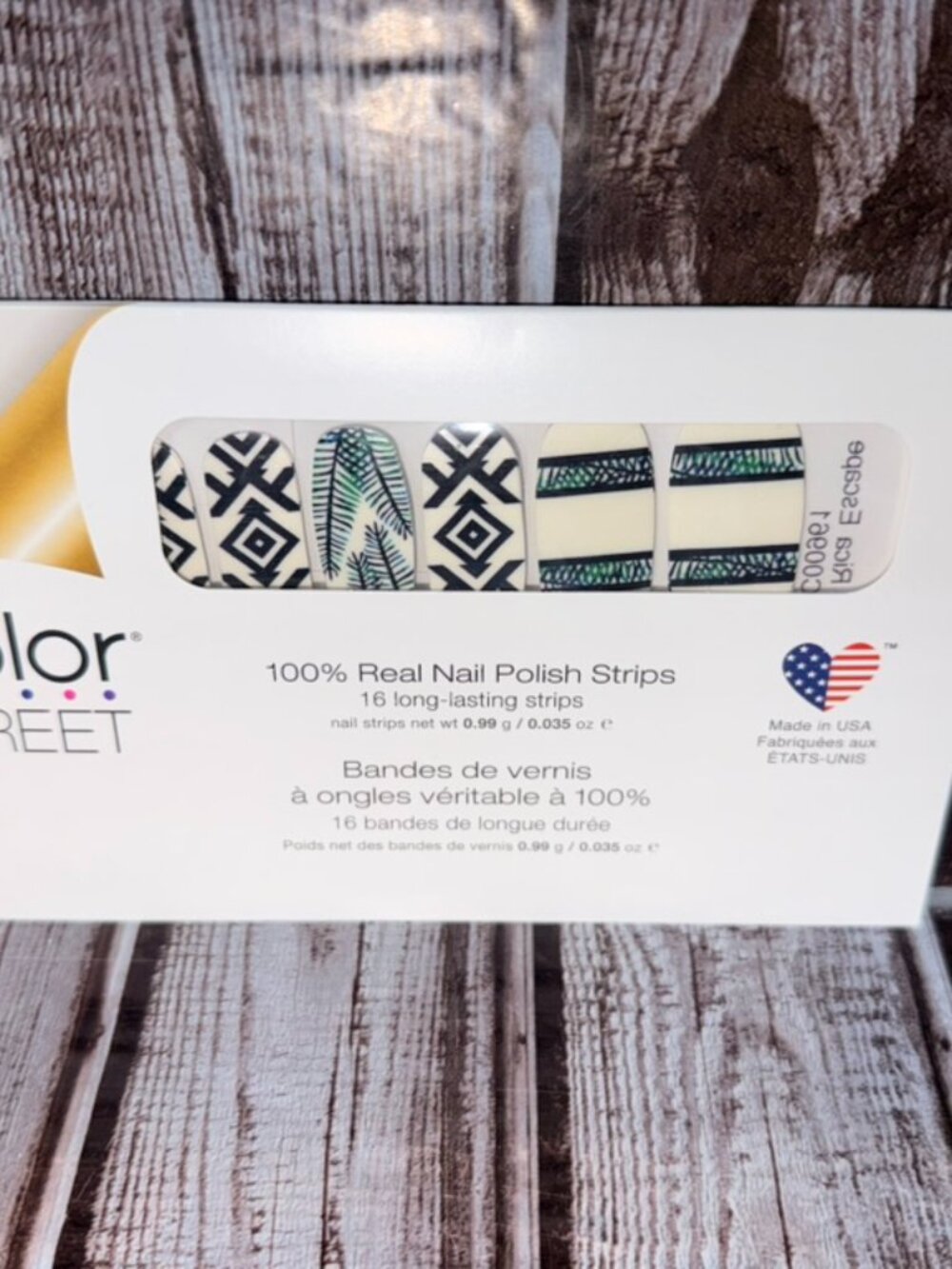 Costa Rica Escape Color Street Nail Polish Strips Vacation Beach Nail Art